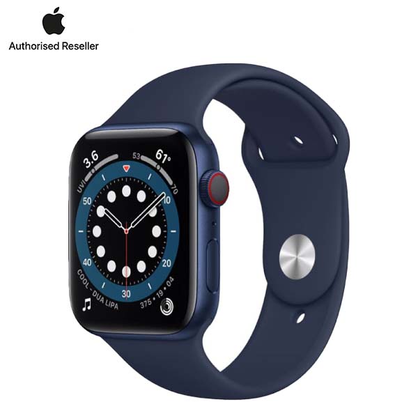 Apple Watch Series 6 44mm (4G) Viền nhôm xanh - Dâ