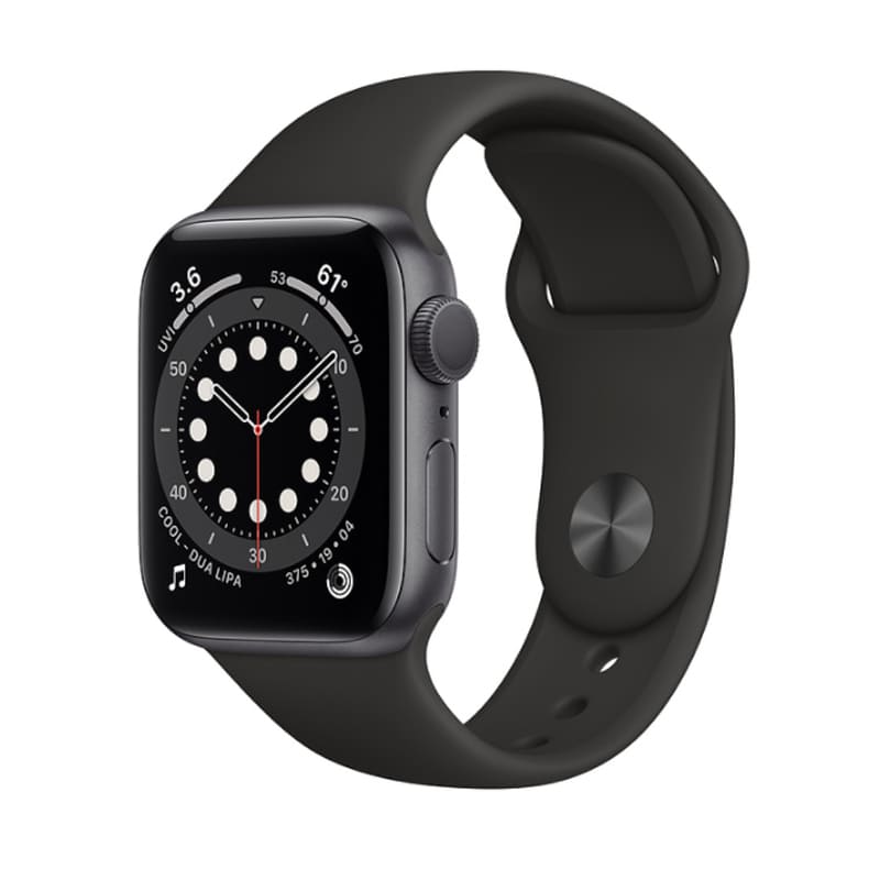 Apple Watch Series 6 44mm (GPS) Viền nhôm xám - Dâ