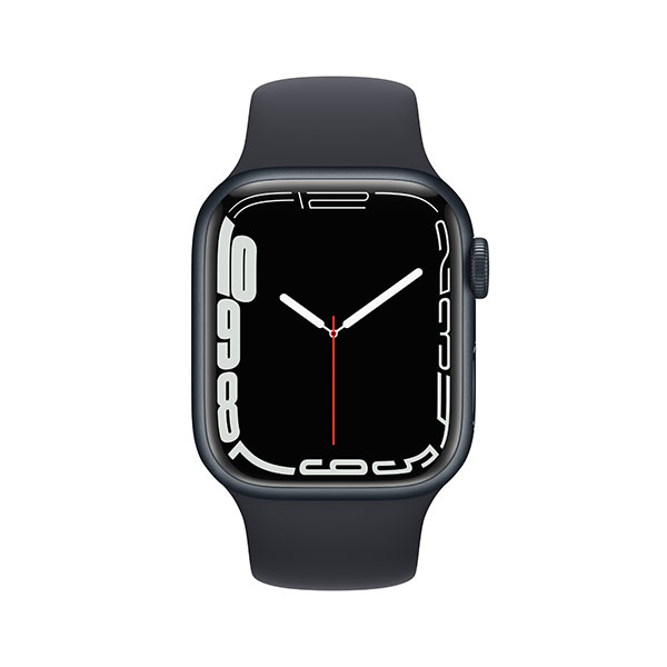 Apple Watch Series 7 45mm (4G) Viền nhôm - Dây cao su