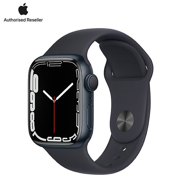 Apple Watch Series 7 45mm (4G) Viền nhôm - Dây cao su
