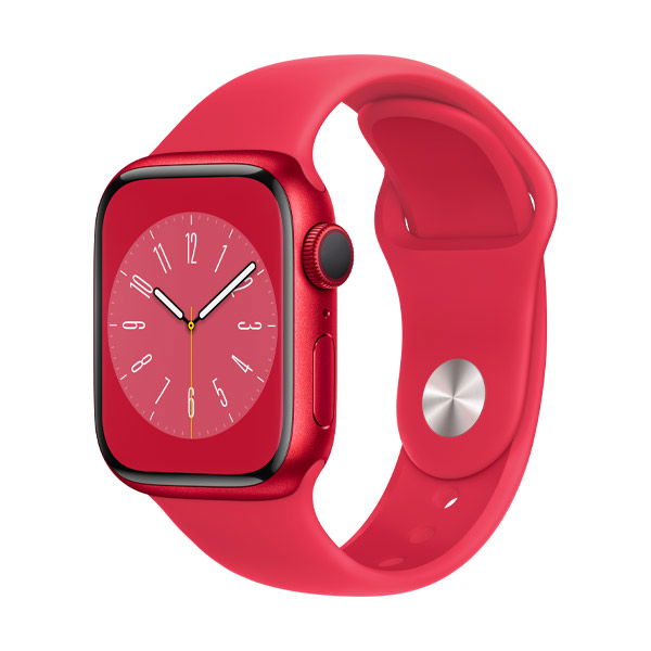 Apple Watch Series 8 41mm (GPS) Viền nhôm - Dây cao su