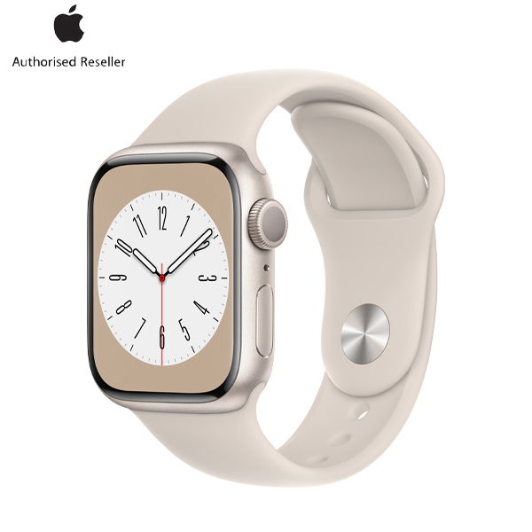 Apple Watch Series 8 41mm (LTE) Viền nhôm - Dây cao su