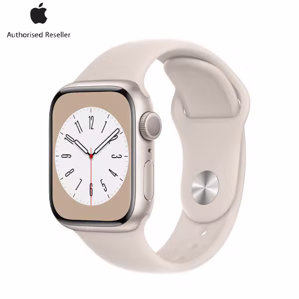 Apple Watch Series 8 41mm (LTE) Viền nhôm - Dây cao su - ảnh 1