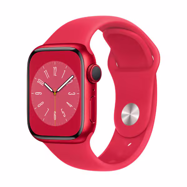 Apple Watch Series 8 41mm (LTE) Viền nhôm - Dây cao su - ảnh 1