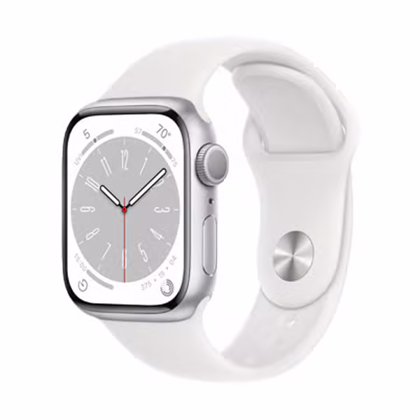 Apple Watch Series 8 41mm (GPS) Viền nhôm - Dây cao su - ảnh 4