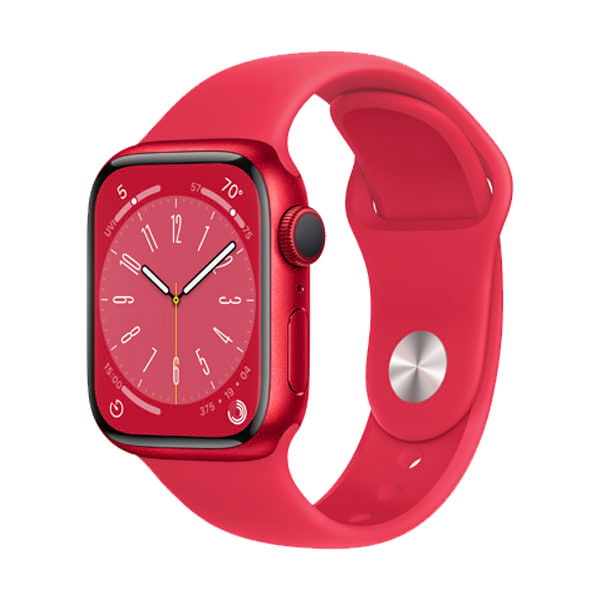 Apple Watch Series 8 41mm (GPS) Viền nhôm - Dây cao su