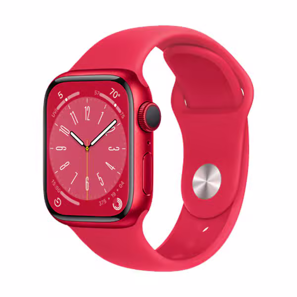 Apple Watch Series 8 41mm (GPS) Viền nhôm - Dây cao su - ảnh 3