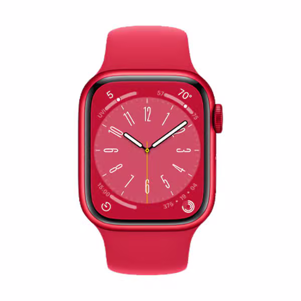 Apple Watch Series 8 41mm (LTE) Viền nhôm - Dây cao su - ảnh 2