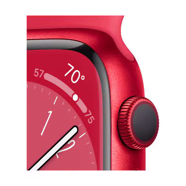 Apple Watch Series 8 41mm (LTE) Viền nhôm - Dây cao su - ảnh 3