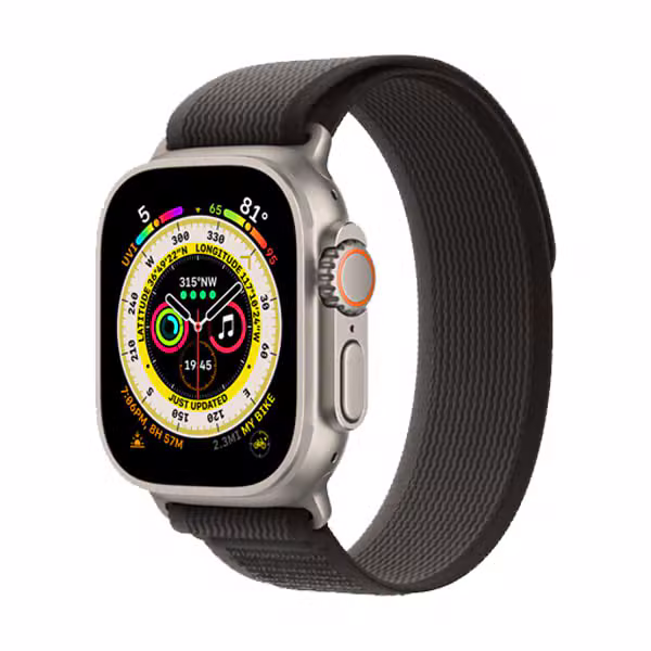 Apple Watch Ultra 49mm (LTE) viền Titan - Dây Trail Loop size S/M - ảnh 2