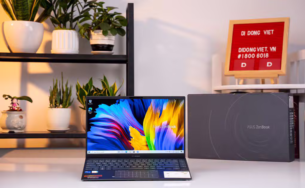 Laptop Asus Zenbook UX425EA KI429T 90NB0SM1-M09060 (i5-1135G7 / 8GB / 512GB / 14_apos_apos FHD / Intel Iris Xe) - ảnh 6