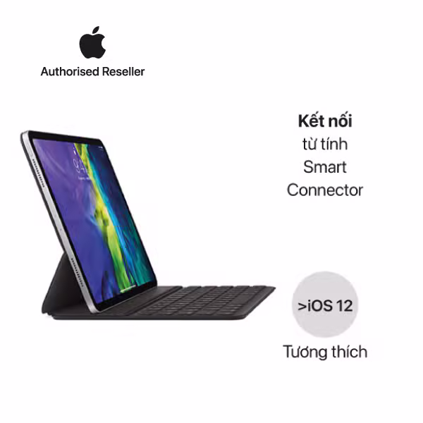 Bàn phím Smart Keyboard Folio iPad Pro 12.9inch-Màu xám - ảnh 1