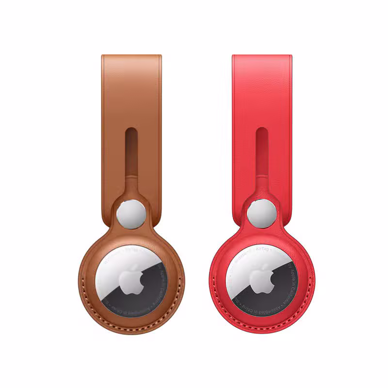 Bao da Apple AirTag Leather Loop Chính Hãng - ảnh 2