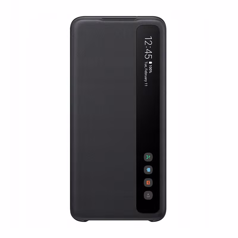 Bao da Clear View Samsung S20 Chính Hãng - Màu đen - ảnh 1