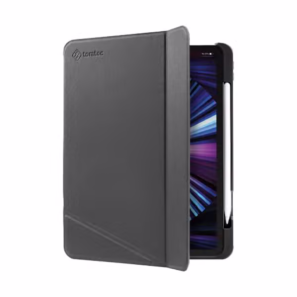 Bao da Tomtoc (USA) iPad Pro 11-Inch 2021 từ tính đa góc Vertical - ảnh 2