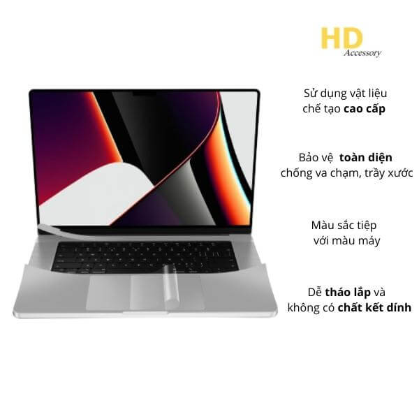 Bộ dán 3M Innostyle 6 in 1 MacBook Pro 14-inch 2021