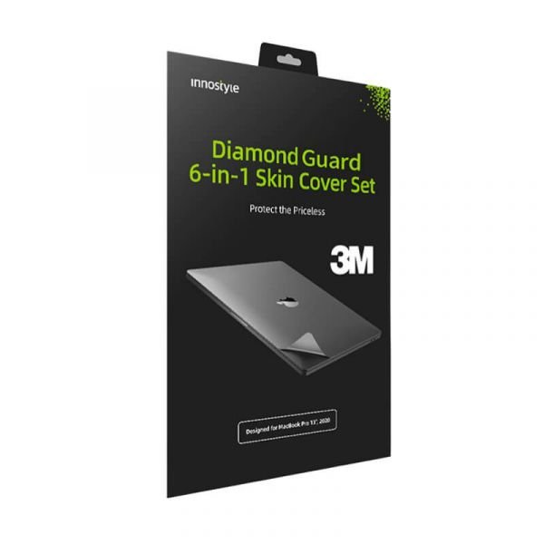 Bộ dán 3M Innostyle Diamond Guard 6in1 Macbook Air 13-inch 2020