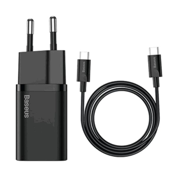 Bộ sạc Baseus Super SI 25W 1 cổng kèm cáp Type-C to Type-C 1m
