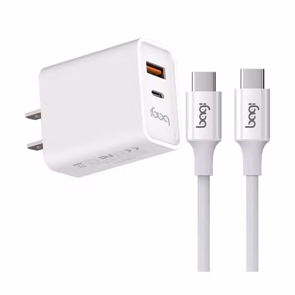 Bộ sạc nhanh Bagi PD20W Type-C to Type-C CB-PD20C - ảnh 1