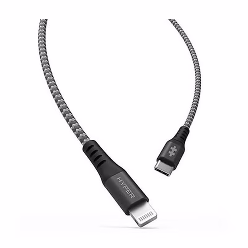 Cáp C To Lightning 18W Hyperdrive Touch 2M MFi - ảnh 1