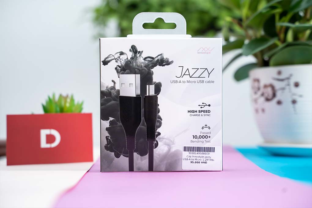 Cáp Innostyle Jazzy USB-A to Micro 1.2M