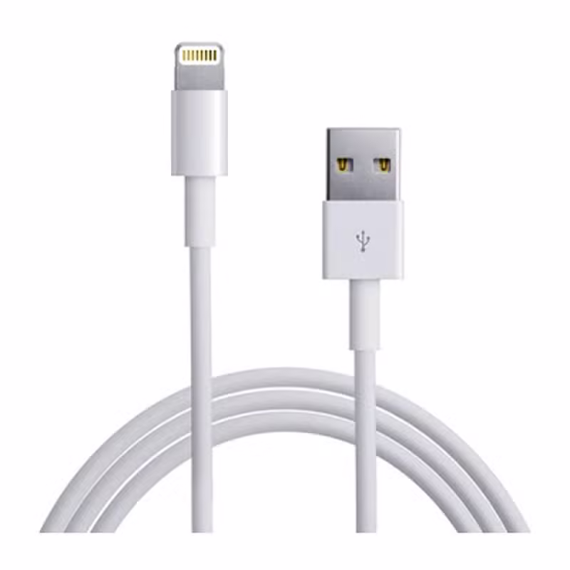 Dây cáp sạc iPhone 7, 7 Plus zin máy-Màu trắng - ảnh 1