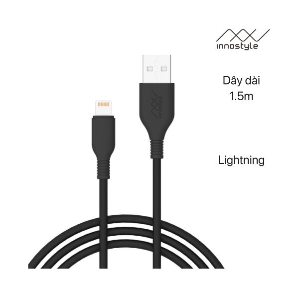 Cáp Innostyle Jazzy Lightning 1.5m