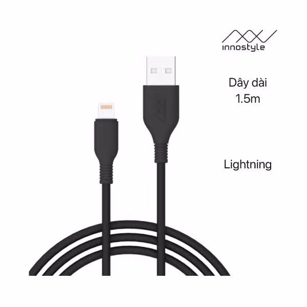 Cáp Innostyle Jazzy Lightning 1.5m - ảnh 1