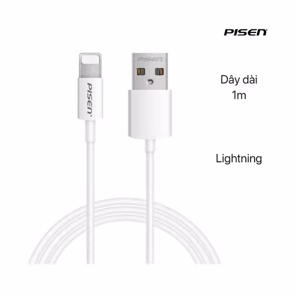 Cáp Pisen Lightning Fast 1000mm AL05-1000 - ảnh 4