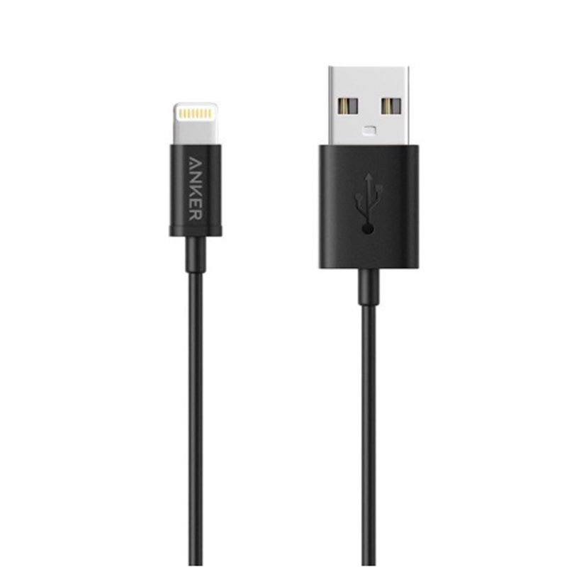 Dây cáp sạc Anker MFI USB To Lightning 3ft - A7101