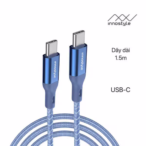 Cáp sạc Innostyle PowerFlex USB C - USB C 1.5m - ảnh 1