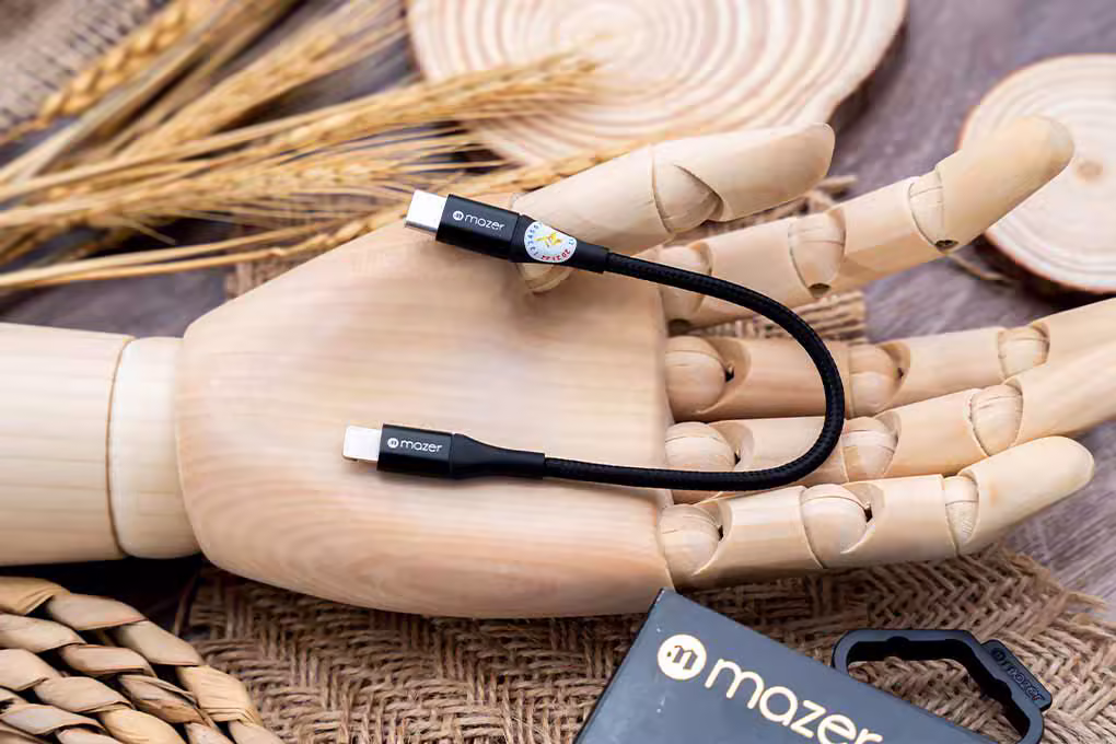 Cáp sạc MAZER Power Link II USB-C to Lightning PD3 - ảnh 4