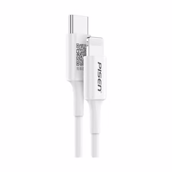 Cáp sạc Pisen Quick Lightning & Type-C 3A (Type-C to Lightning) 1m - ảnh 1