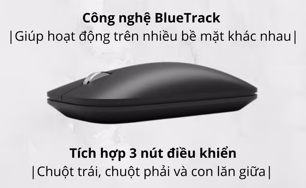 Chuột Bluetooth Microsoft BlueTrack Modern Mobile - ảnh 4