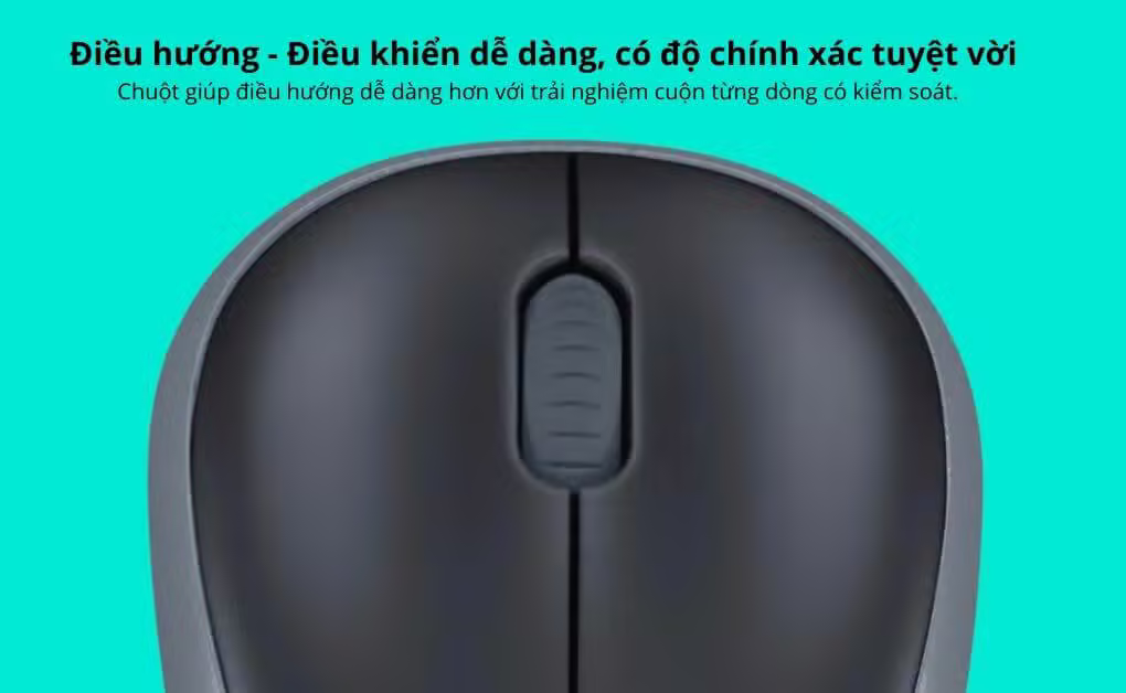 Chuột không dây Logitech M185 - ảnh 4