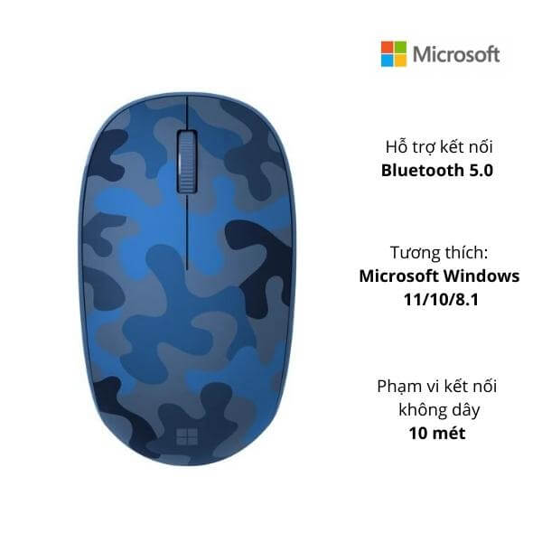 Chuột không dây Microsoft Camo