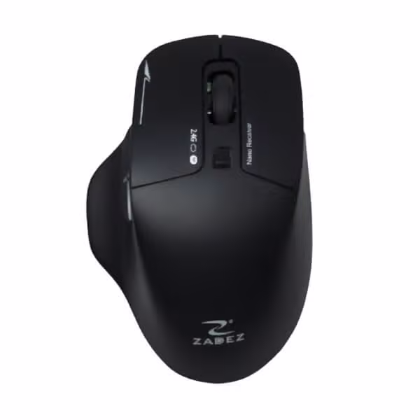Chuột không dây Dual Silent M-352-Màu đen - ảnh 1