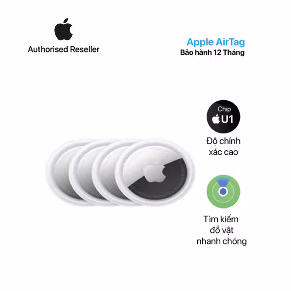 Apple AirTag Combo 4 cái Chính Hãng - ảnh 1