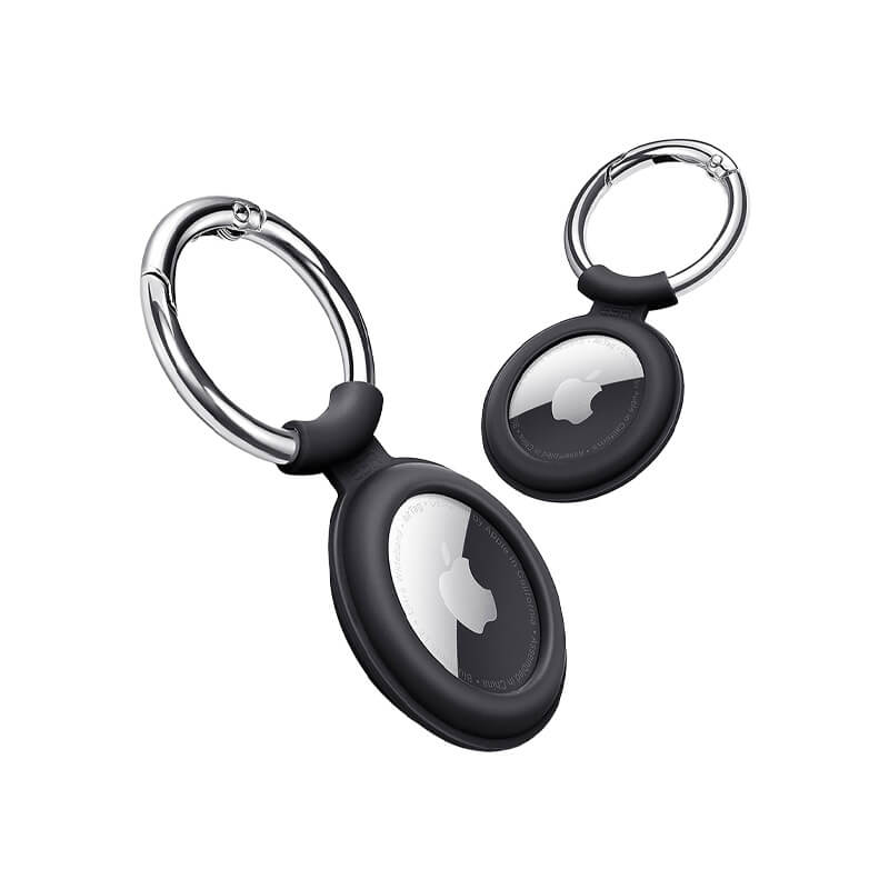 Combo ốp AirTag 2in1 ESR Silicone-Màu đỏ