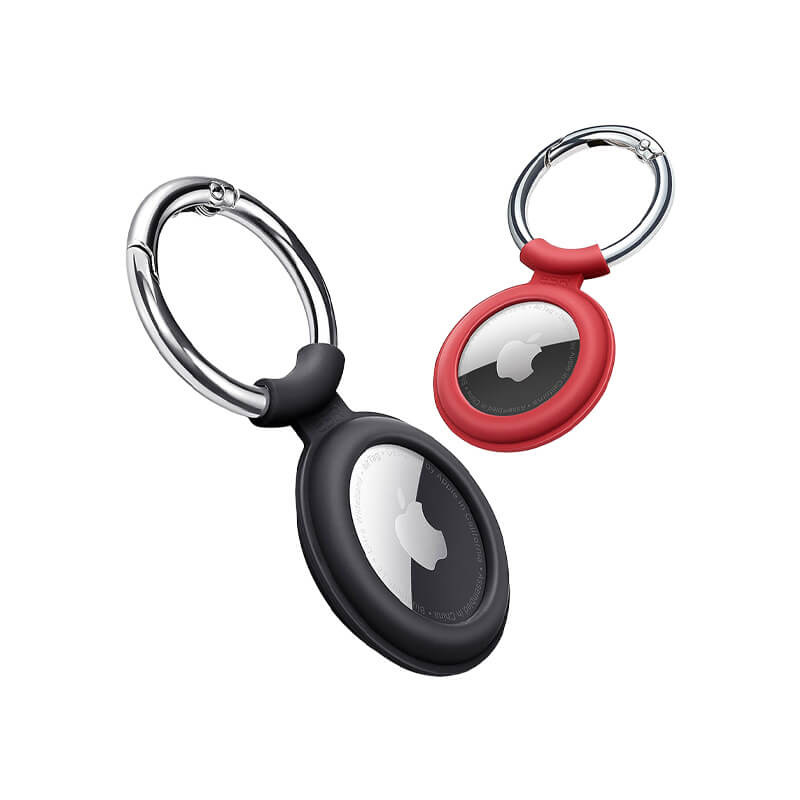 Combo ốp AirTag 2in1 ESR Silicone-Màu đỏ