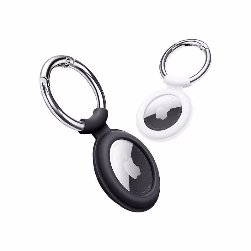 Combo ốp AirTag 2in1 ESR Silicone-Màu đỏ - ảnh 1