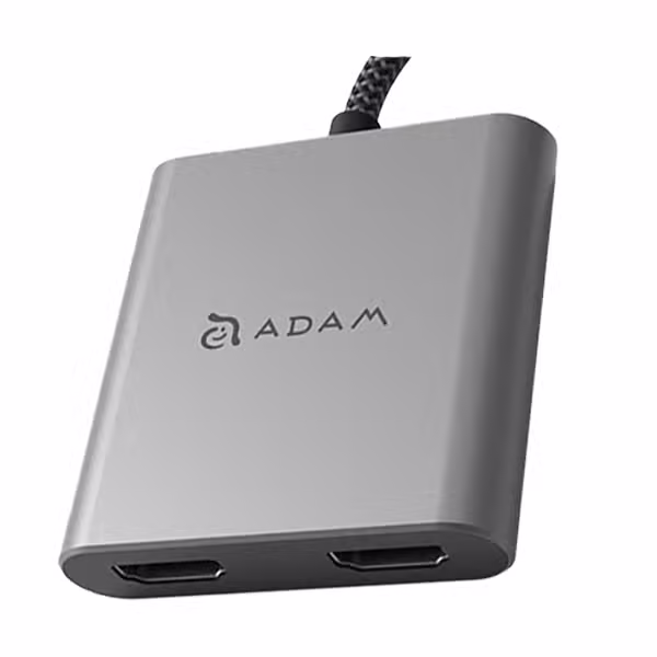 CỔNG CHUYỂN 2IN1 USB-C ADAM ELEMENTS CASA TO HDMI & VGA HUB - ảnh 1
