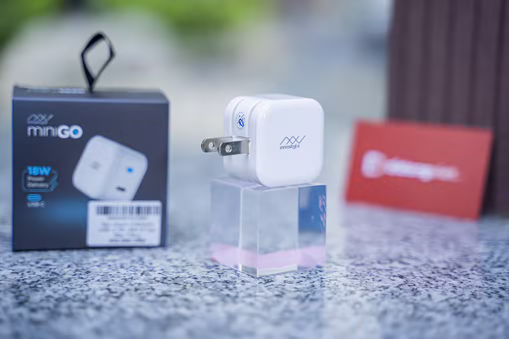 Adapter củ sạc Innostyle Minigo USB-C PD 18W - ảnh 3
