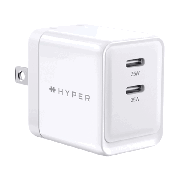 Củ sạc nhanh Hyper 2 cổng USB-C PPS 33W / PD 35W HJG35NA