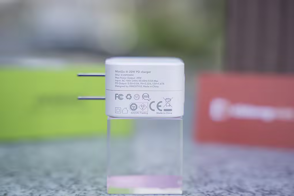 Củ sạc nhanh 20W Innostyle Minigo III - ảnh 3