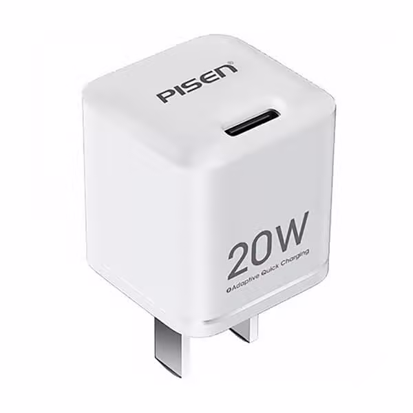 Củ sạc Pisen Quick Ice Crystal PD 20W - KPD201-Màu trắng - ảnh 2