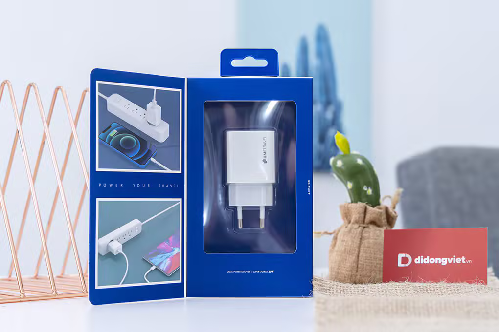 Củ sạc USB-Type C 20W A6 UmeTravel - ảnh 3