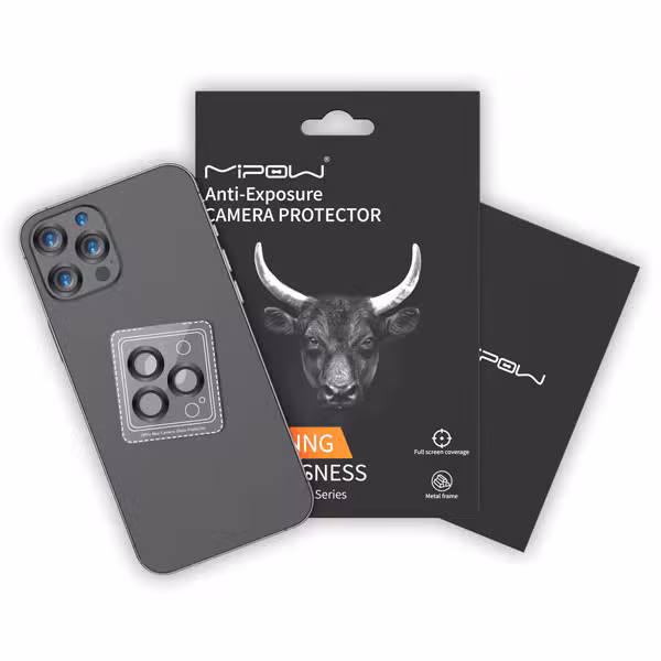Kính cường lực camera iPhone 13 Pro/Pro Max Mipow - ảnh 1