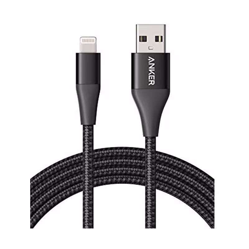 Dây cáp sạc Anker Lightning PowerLine+ II 1ft - ảnh 1