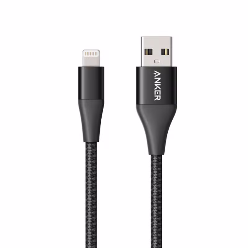 Dây cáp sạc Anker PowerLine II Lightning 0.9m A845 - ảnh 1